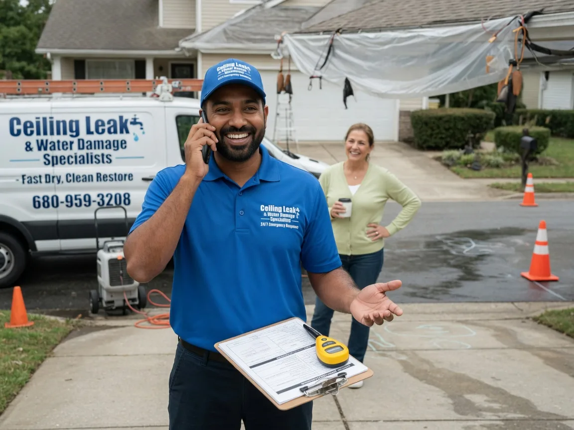 Ceiling Leak Cleanup Chester, WV FAQs